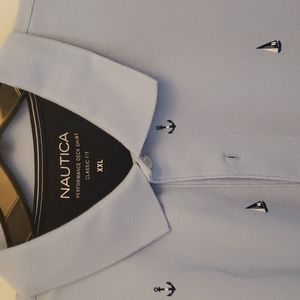 Short sleeve nautica polo shirt